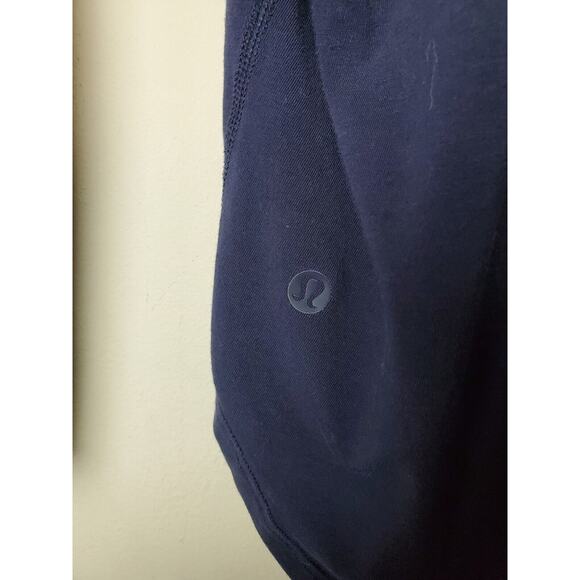 Lululemon 6 Love Scoop Neck Top Long Sleeve Blue Pima Cotton Dolman Womens - Picture 8 of 11